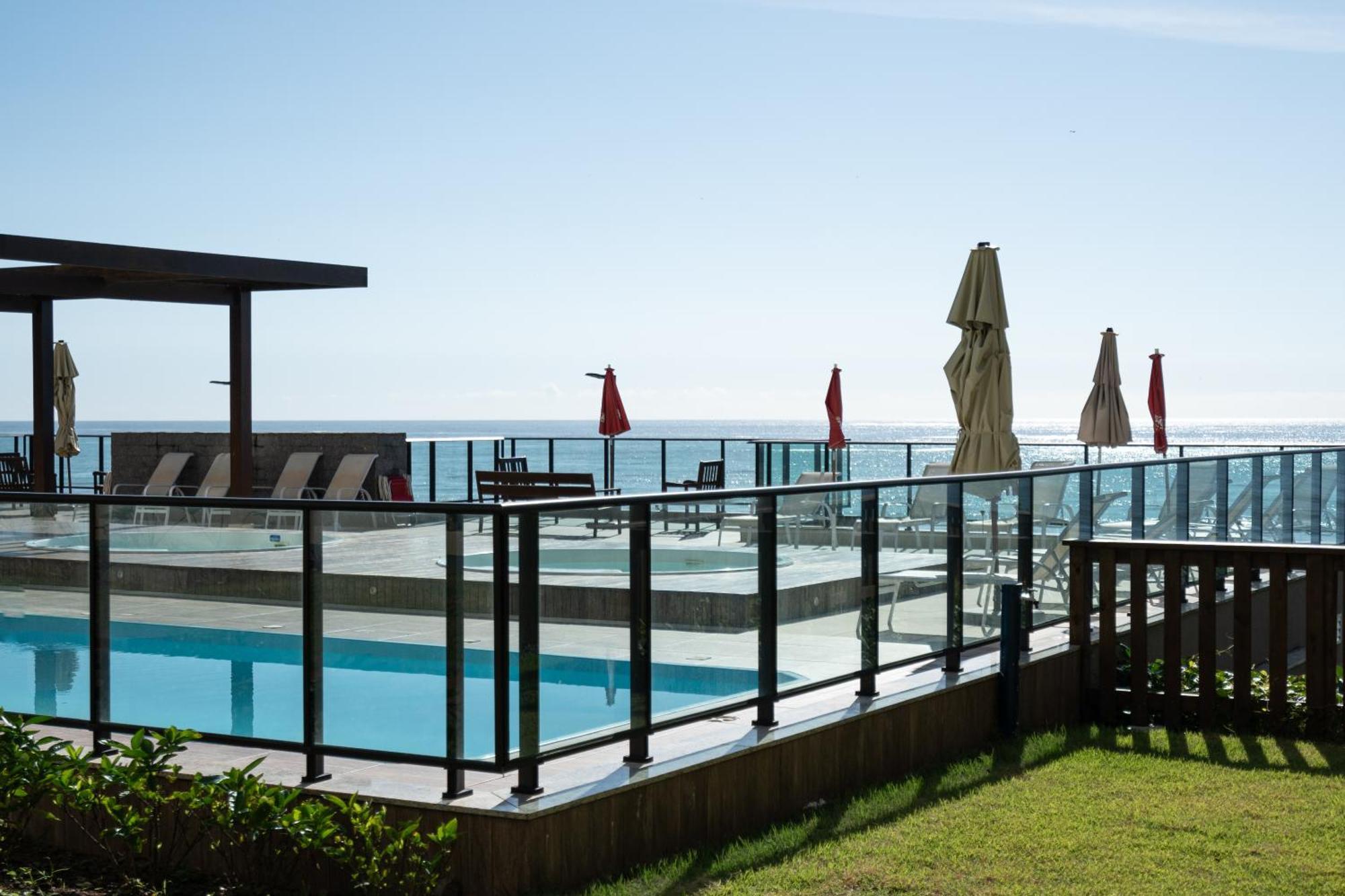 Aptos Completos Com Vista Mar Pe Na Areia Em Barra Velha Em Condominio Resort Com Spa, Piscina, Quadra De Futebol, Sala De Jogos, Brinquedoteca, Complexo Com Diversos Comercios Extérieur photo