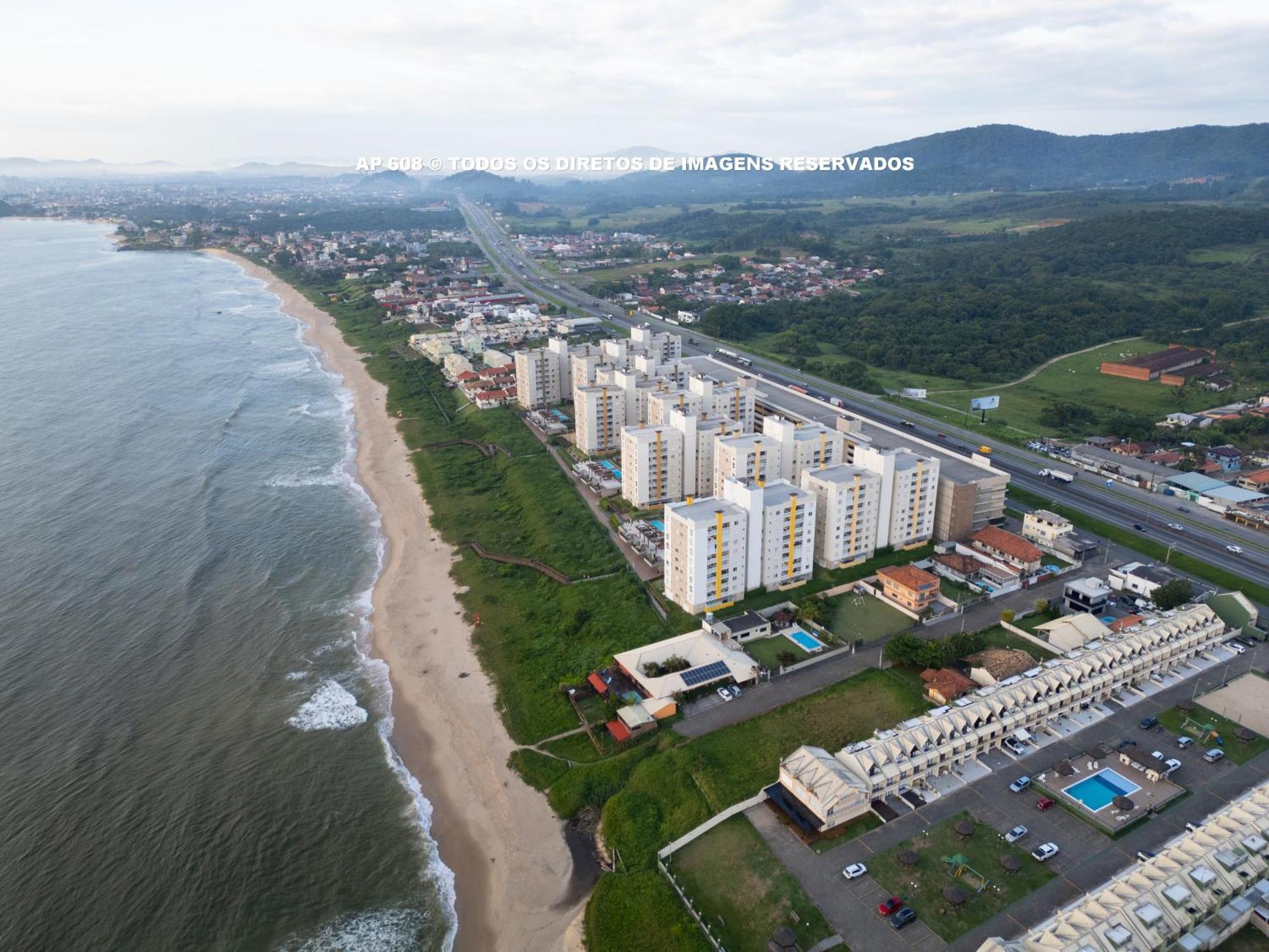 Aptos Completos Com Vista Mar Pe Na Areia Em Barra Velha Em Condominio Resort Com Spa, Piscina, Quadra De Futebol, Sala De Jogos, Brinquedoteca, Complexo Com Diversos Comercios Extérieur photo